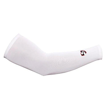 Premium knitted lightweight material made from a blend of polyester and spandex, featuring Drimax technology for moisture management, excellent stretch for comfort, and sun protection against burns and bruises, ideal for outdoor sports.