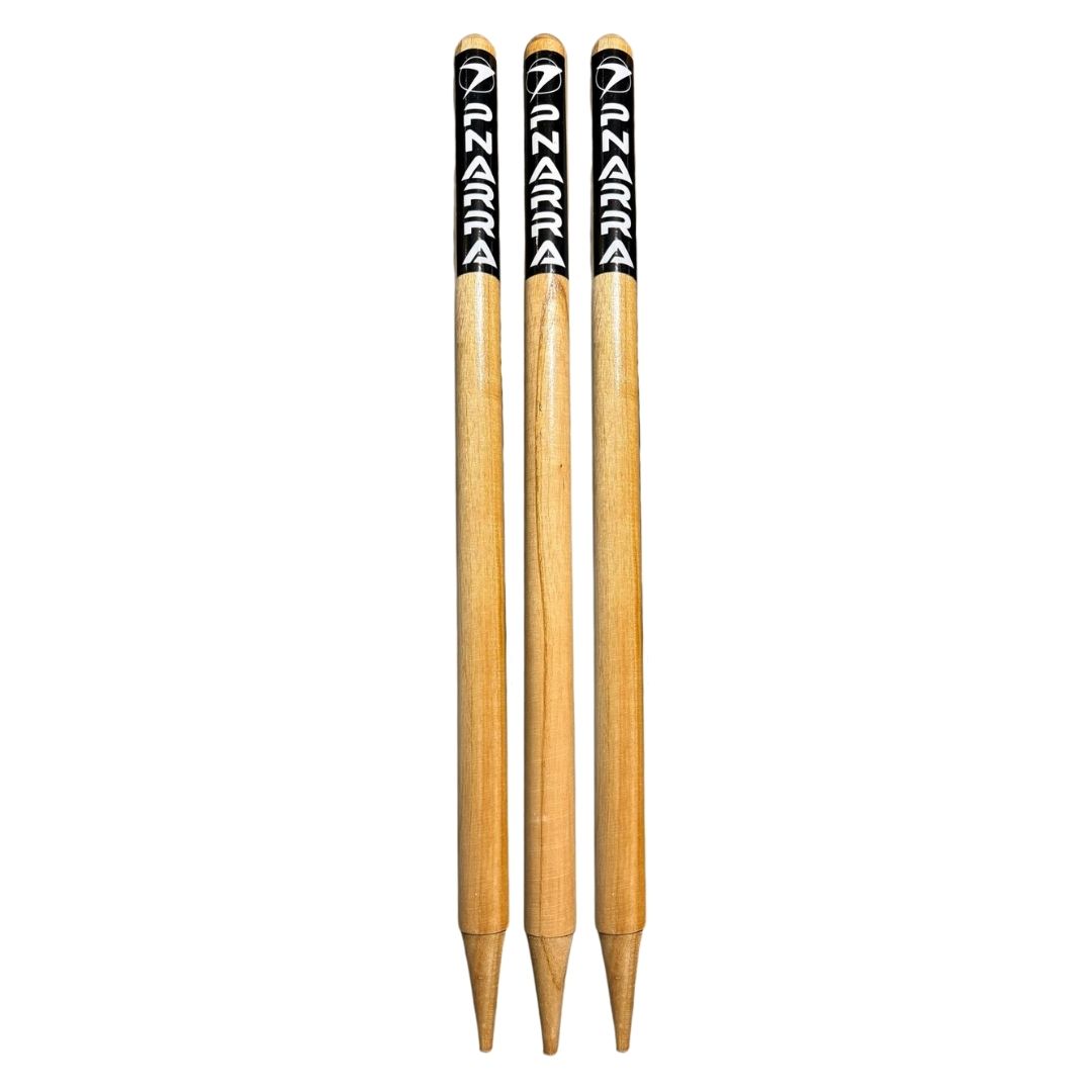 PNARRA Wooden Cricket Stumps