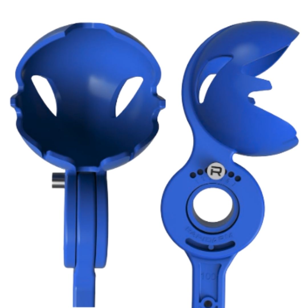RAPIDARM navy blue cricket ball thrower