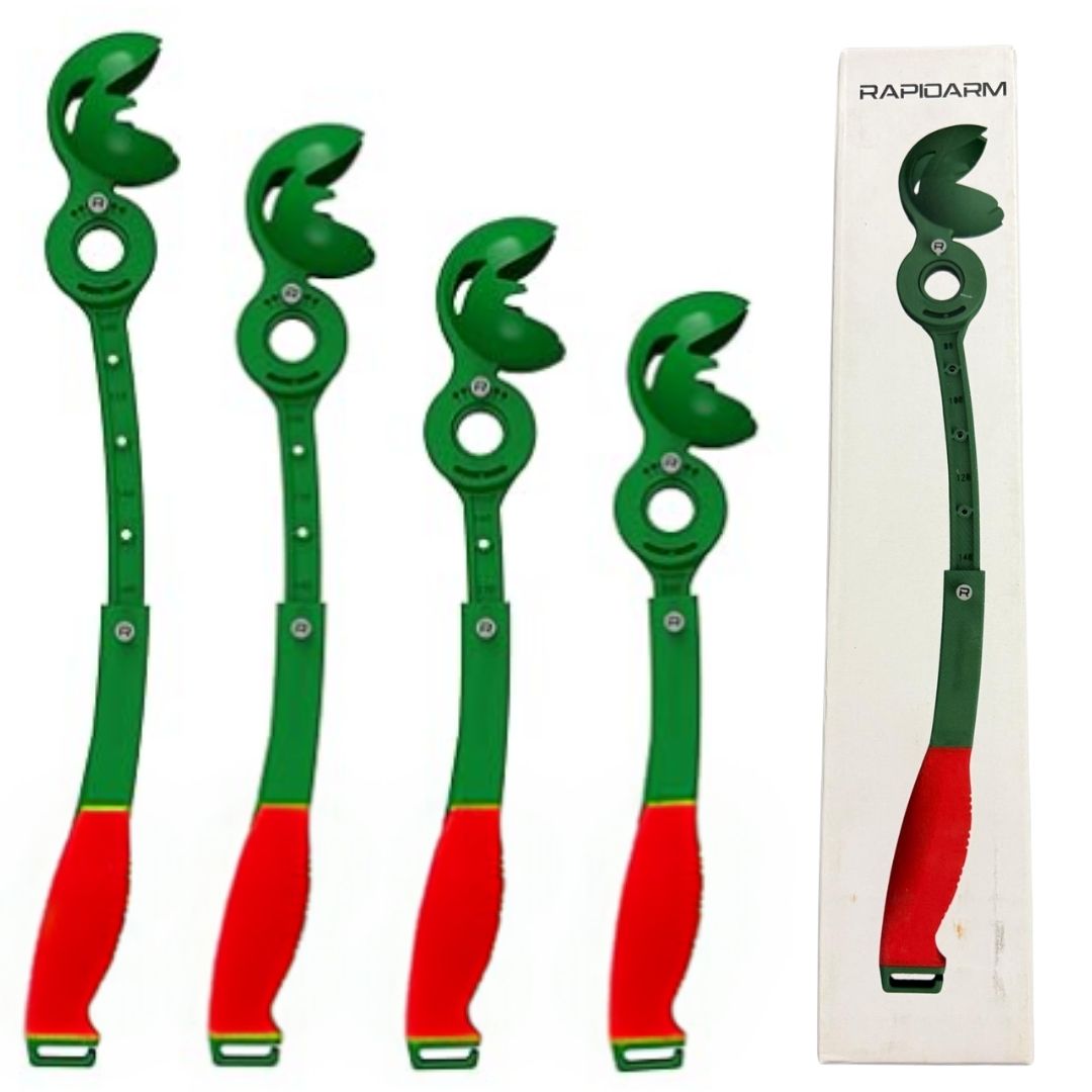 RAPIDARM green cricket ball thrower for training sessions