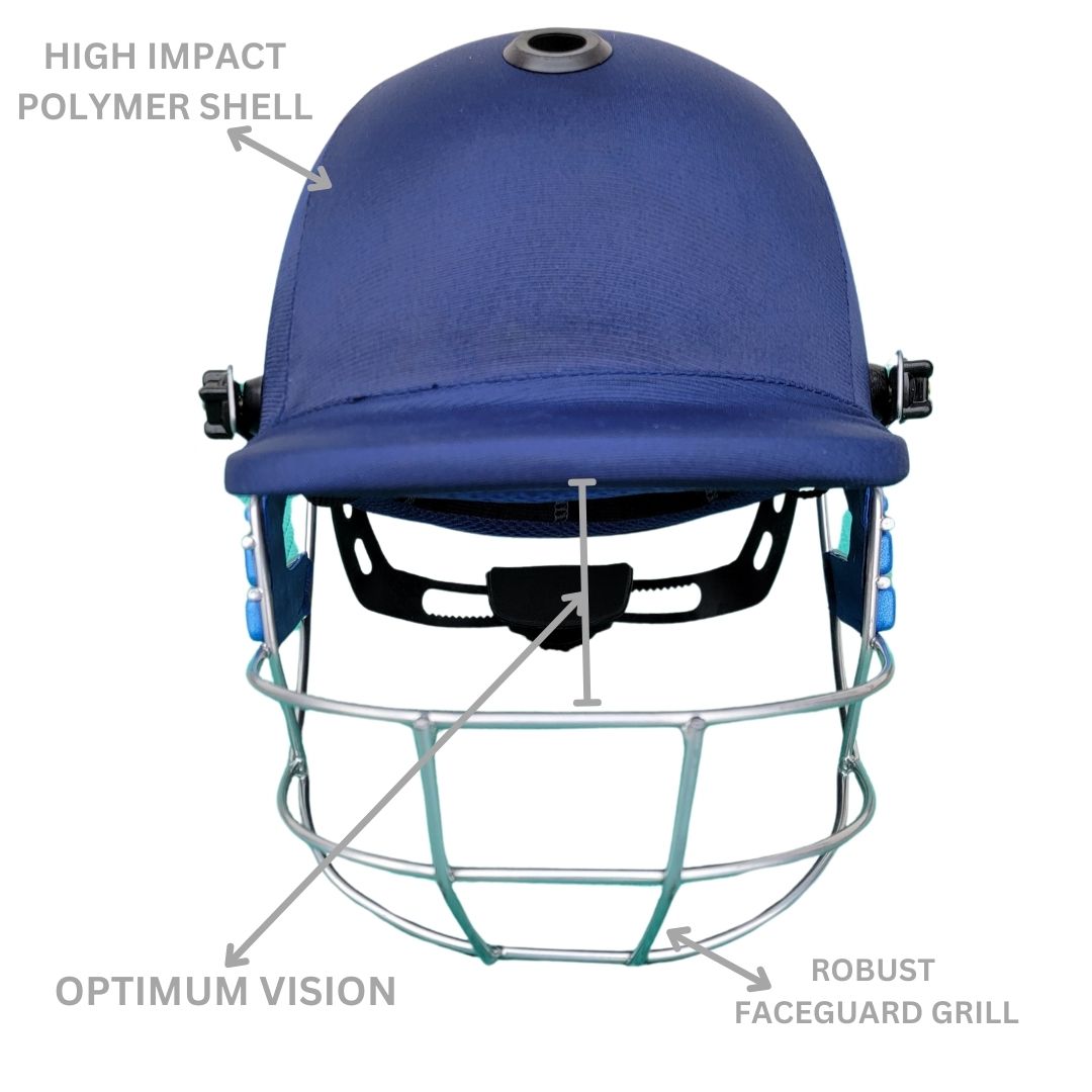 SS Cricket Helmet - Ear Protection Features