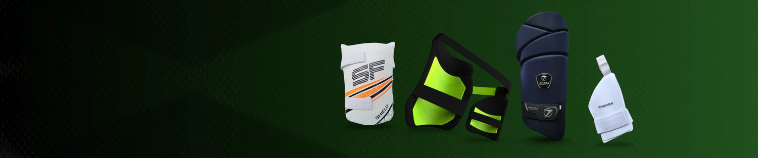 Cricket thigh pads designed for lightweight protection and comfortable fit