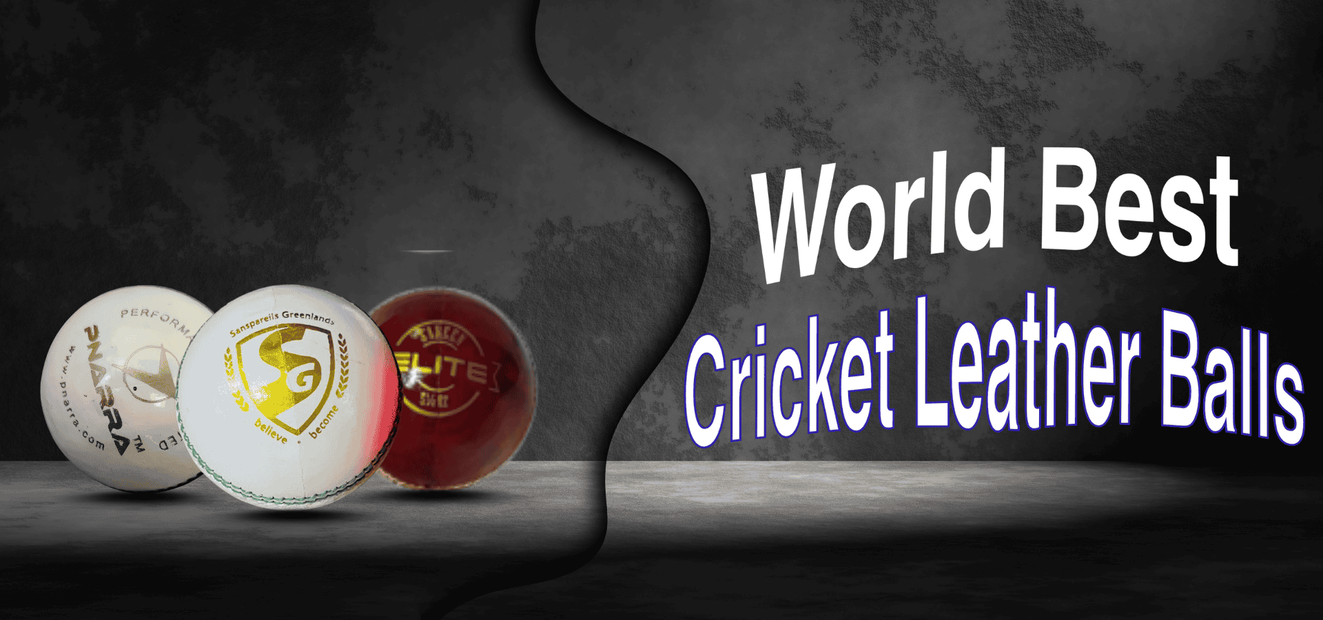 Red and white cricket leather balls with visible seam and leather shine.