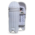 DSC Flex Lite Moulded Batting Leg Guard (White)