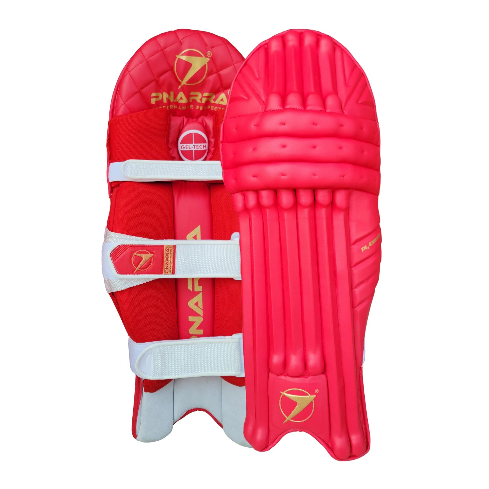 PLAYERS Edition Cricket Batting Pads Red | PNARRA
