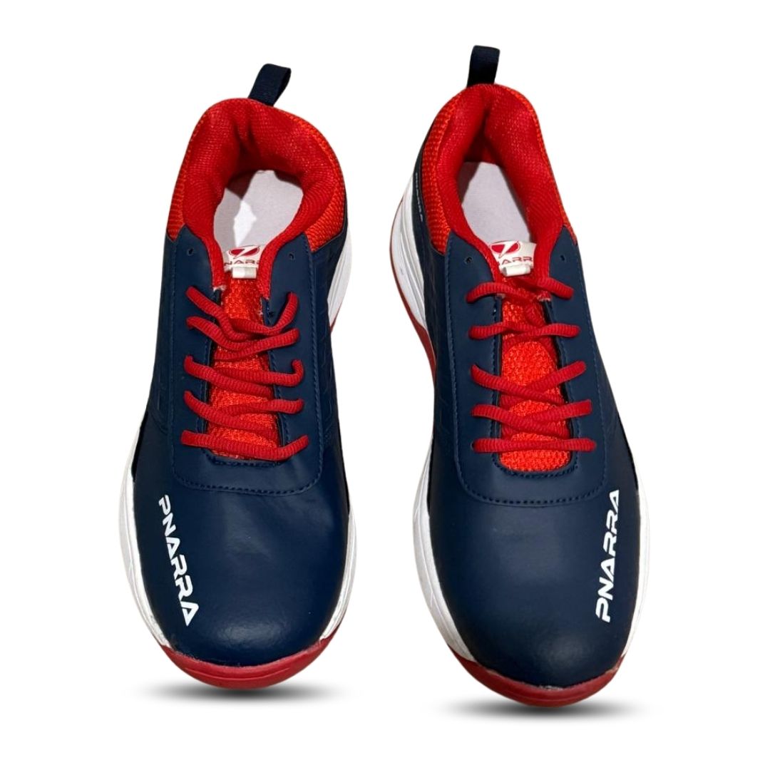 PNARRA Cricket Rubber Spikes Shoes | Navy Blue