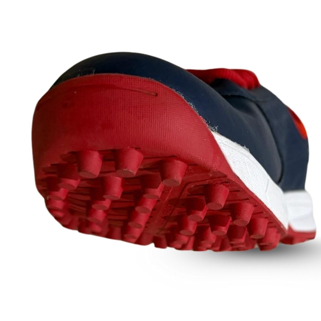 PNARRA Cricket Rubber Spikes Shoes | Navy Blue