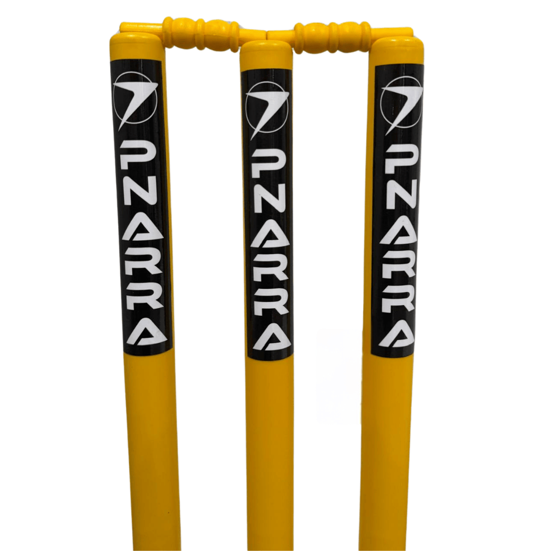 PNARRA Cricket Plastic Stumps – Full Set with Bails