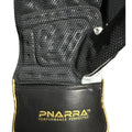 Detailed image of the PNARRA UltraFlex Midnight Wicket Gloves with enhanced grip