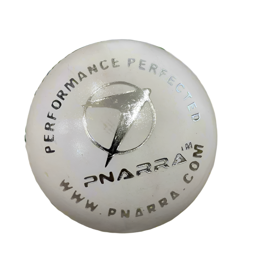 White Leather Cricket Ball: Meticulously handcrafted from premium-grade leather, waterproofed for durability, and available in men's, women's, and youth sizes for all players.