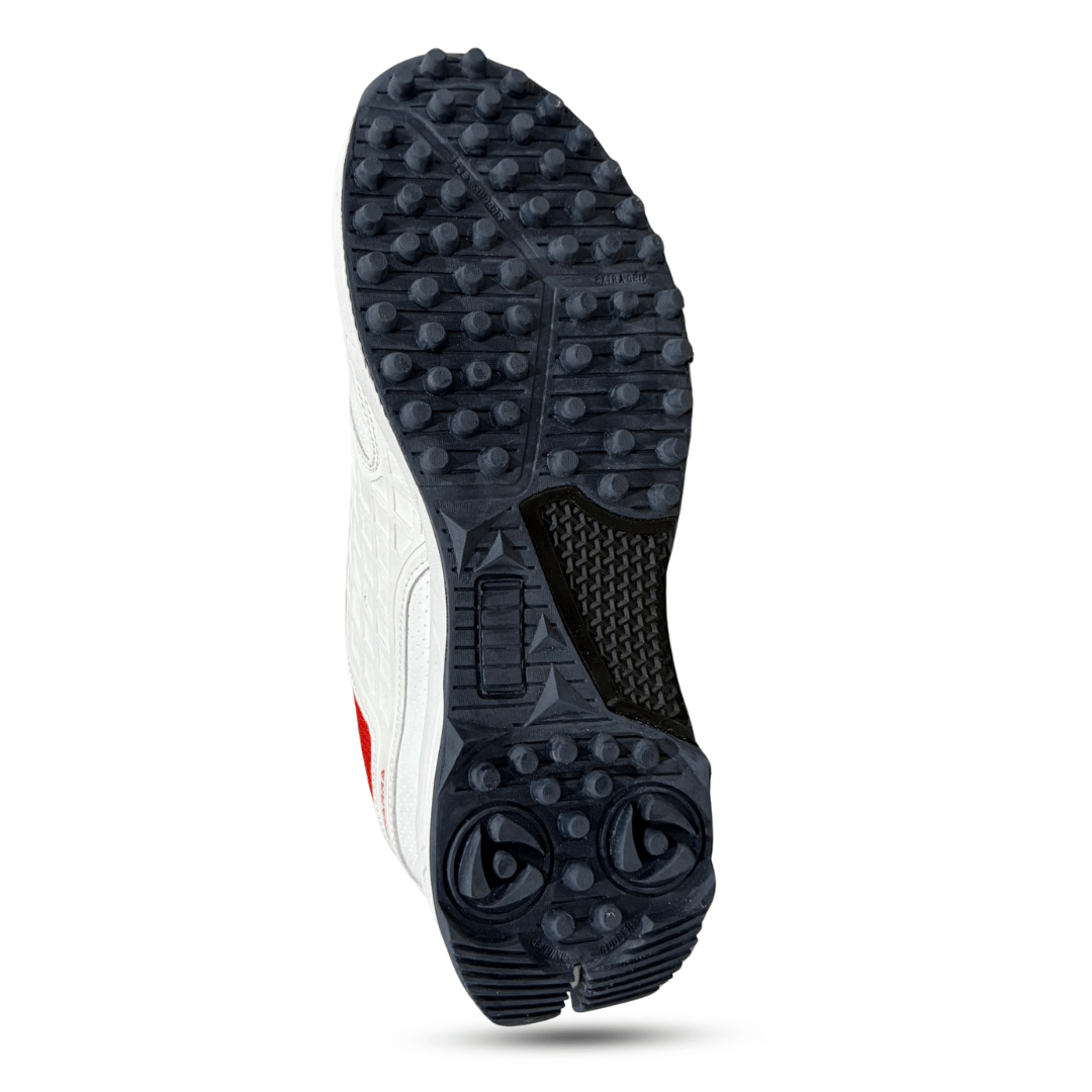 PNARRA White Cricket Rubber Shoes – Sleek and Modern Look