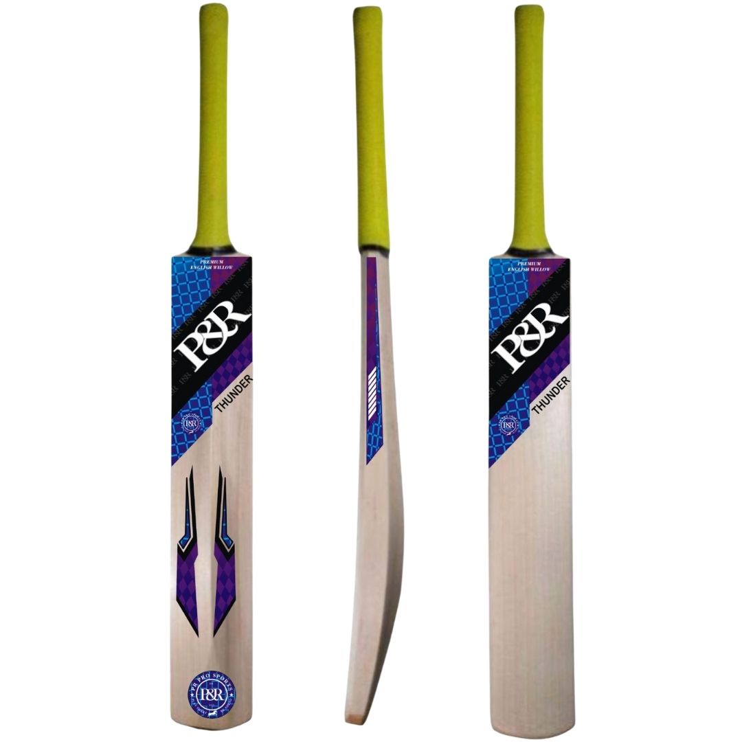 P&R Thunder English Willow Cricket Bat