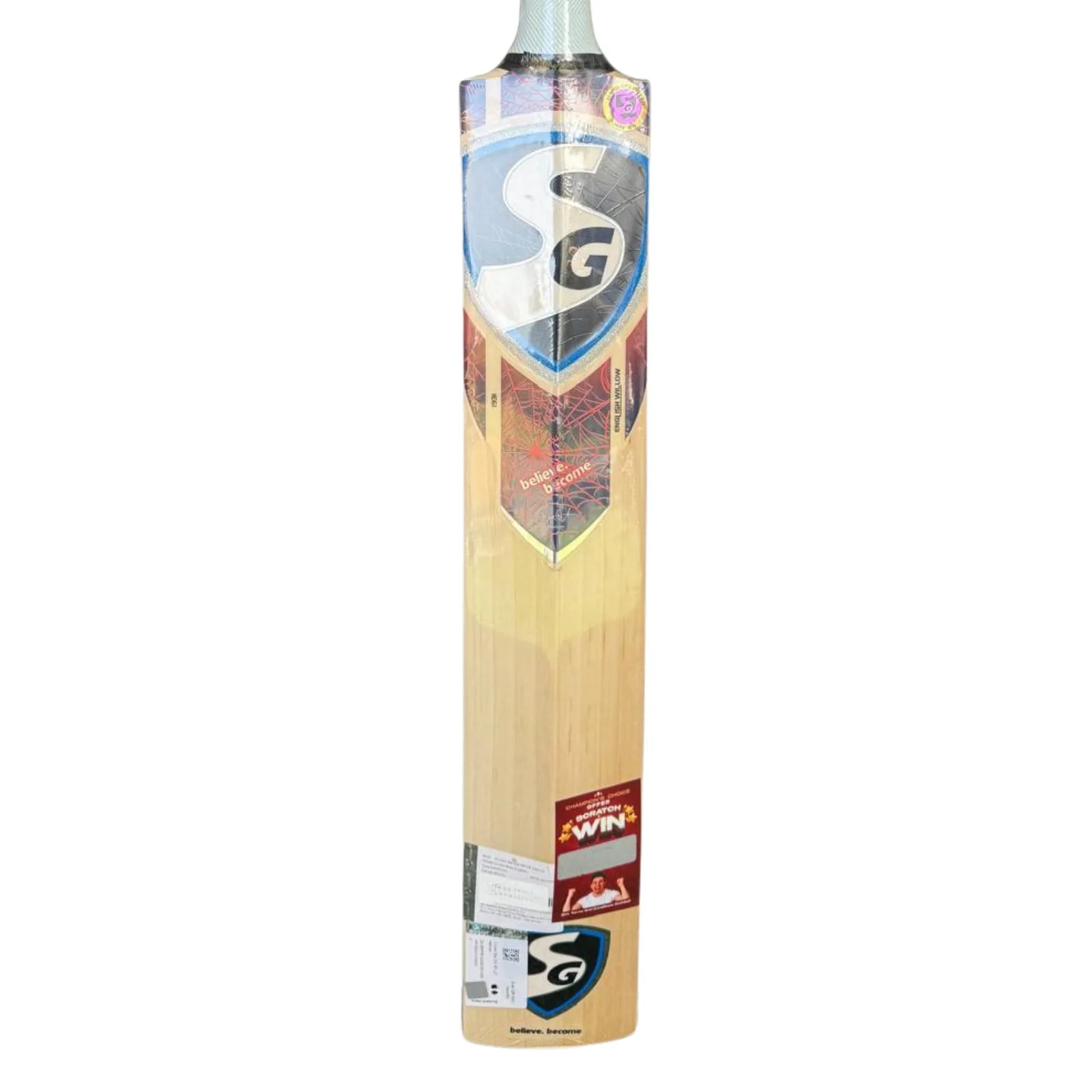 SG RP LE English Willow Cricket Bat (Rishabh Pant Edition) – Harrow