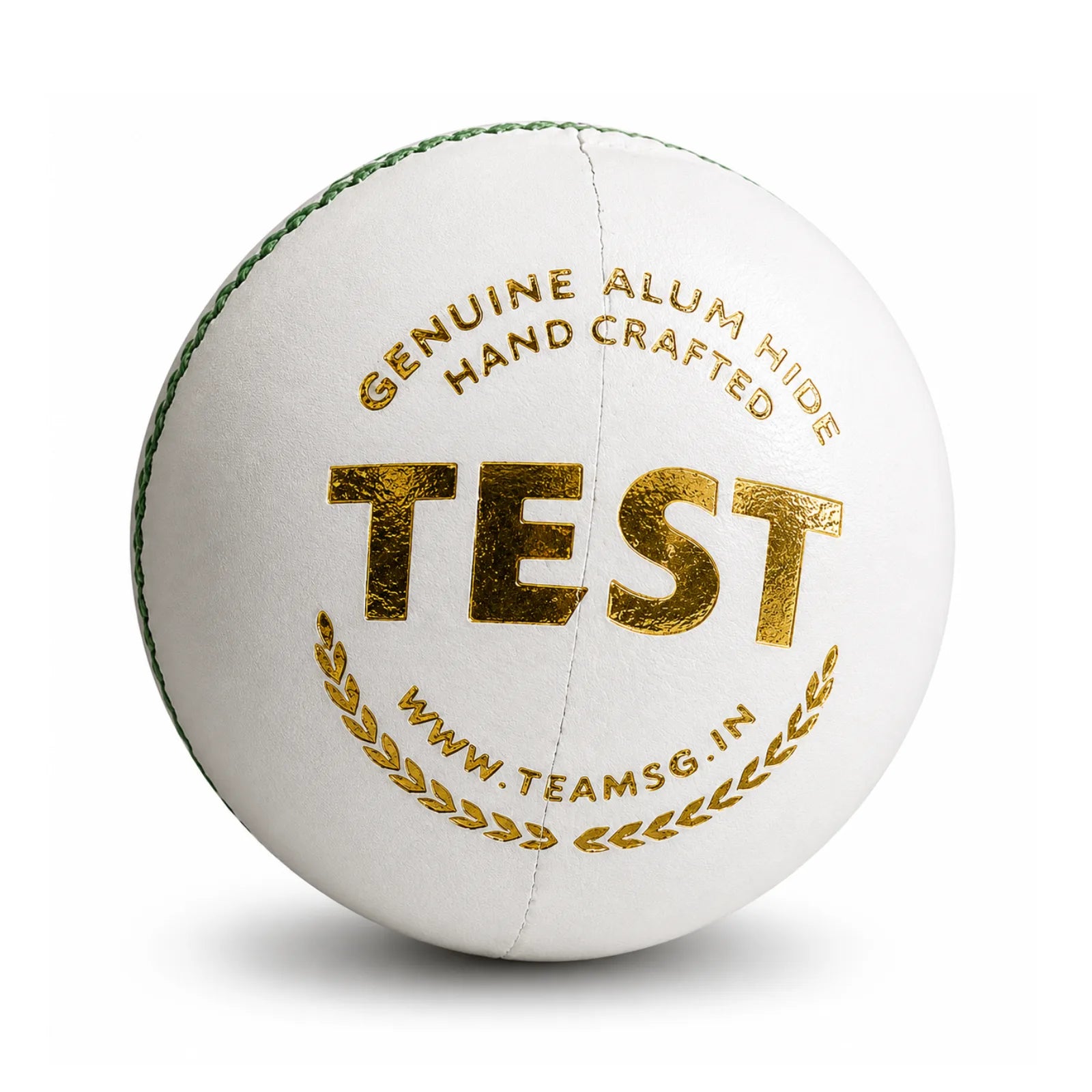 SG TEST White Cricket Leather Ball