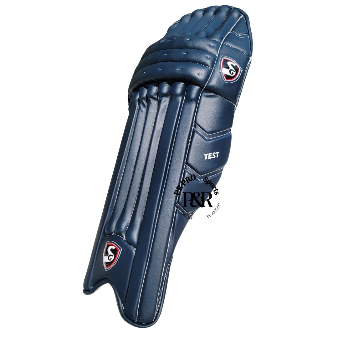 SG Test Cricket Batting Leg Guard | Navy Blue