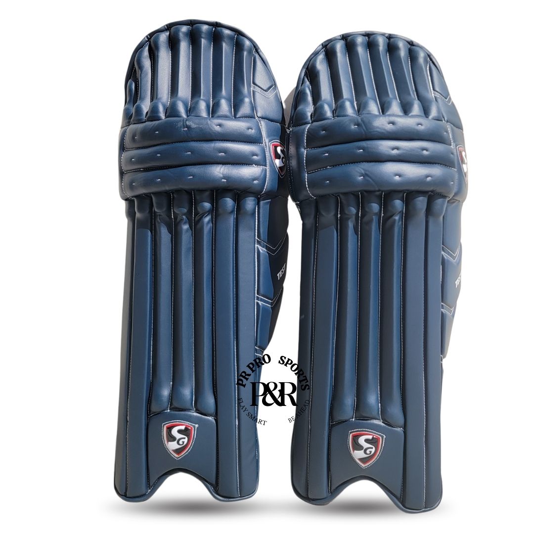 SG Test Cricket Batting Leg Guard | Navy Blue