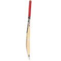 Side profile showing thick edges and curved blade design