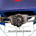SS Cricket Helmet - Adjustable Strap Close-up