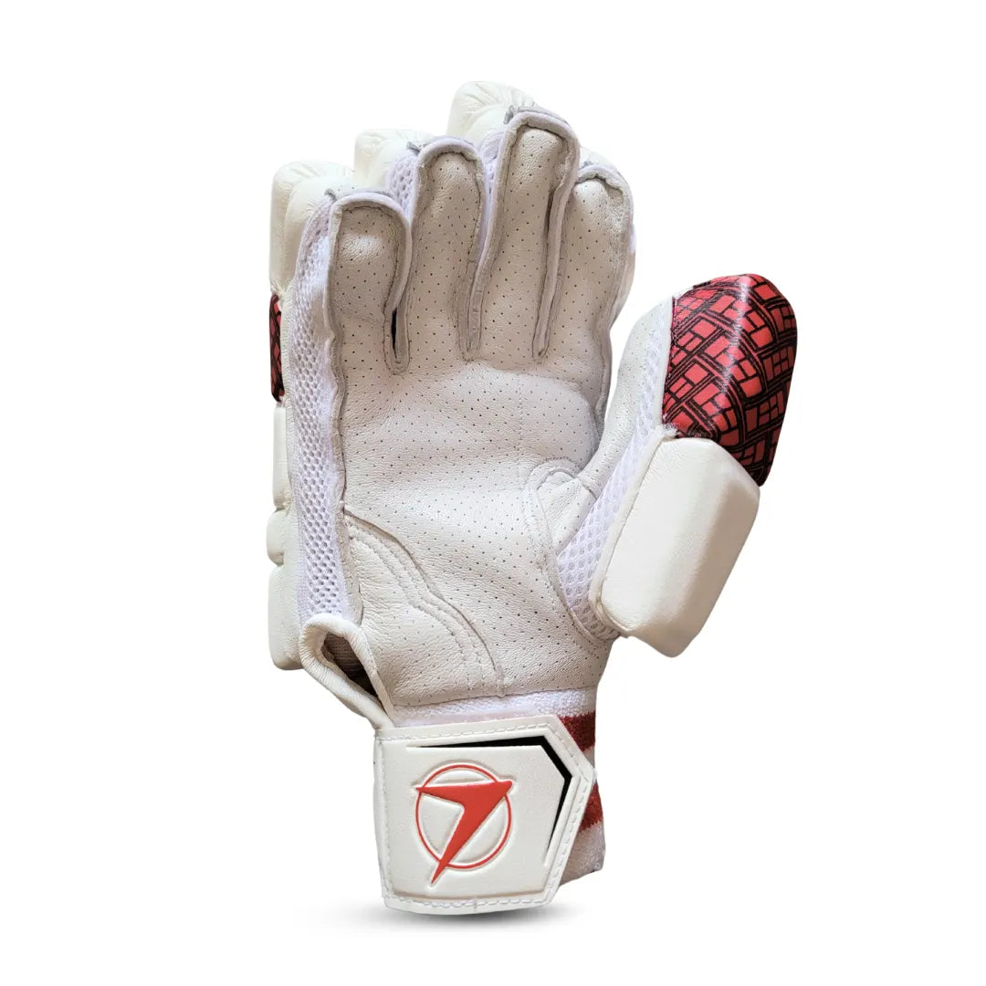 PNARRA Redline Batting Gloves premium protection and grip for cricket players