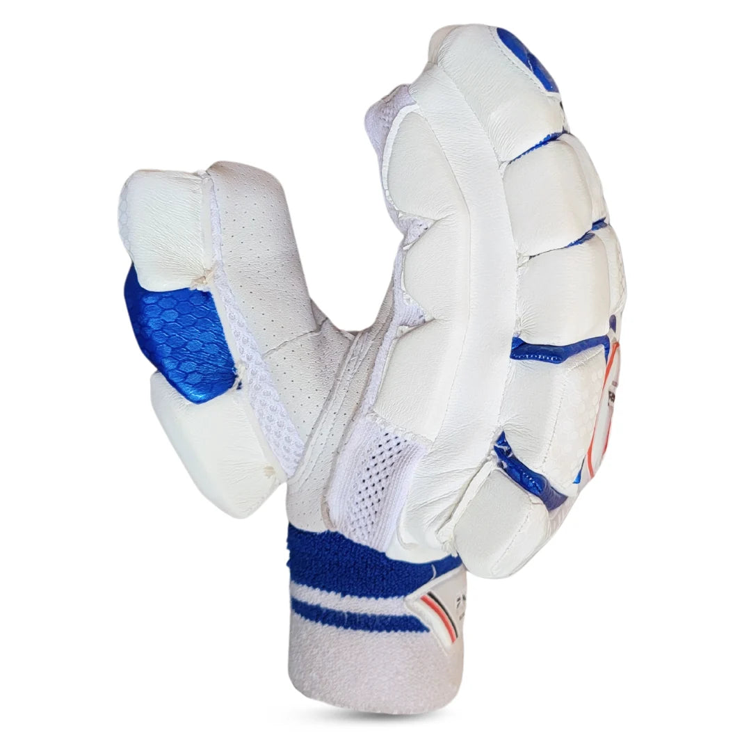 PNARRA Original Batting Gloves | White\Blue