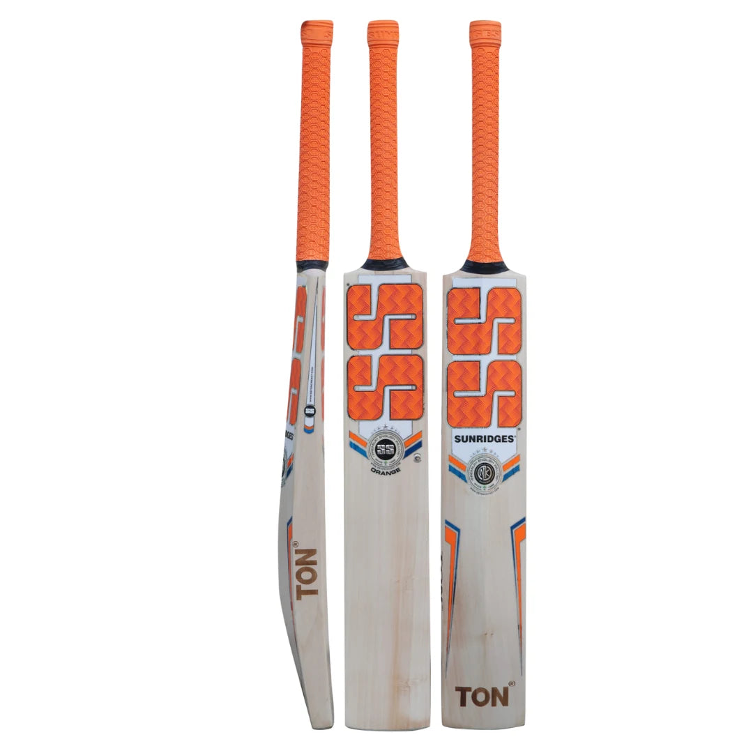 SS Orange English Willow Cricket Bat