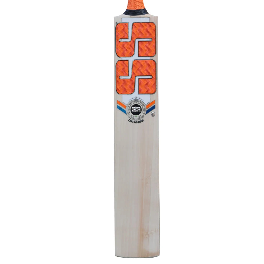 SS Orange English Willow Cricket Bat