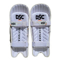 DSC Flex Lite Moulded Batting Leg Guard (White)