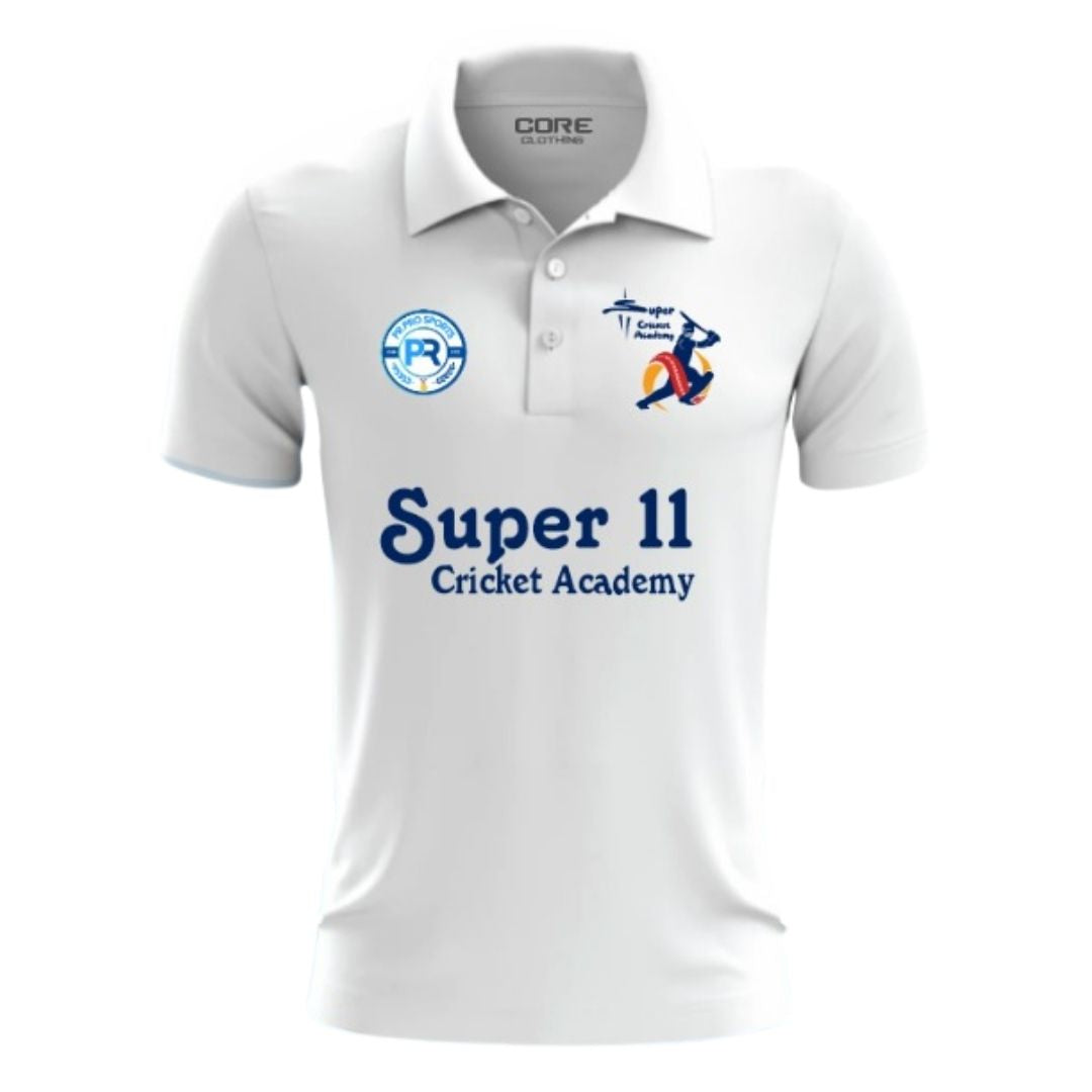 Classic Cricket White Jersey - PR Pro Sports