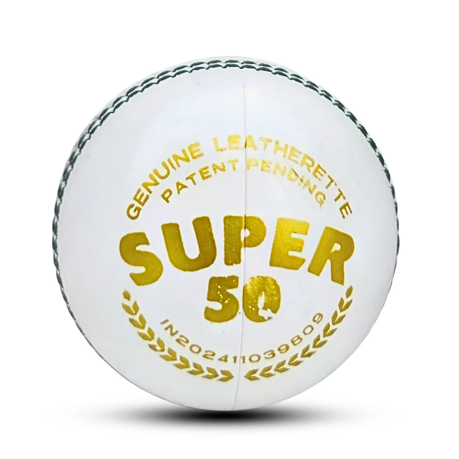 SG Super 50 White Cricket Leather Ball