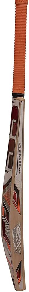 Side view of SS Tiger Cricket Bat - Harrow with massive concave TON edges for high impact and maximum performance.