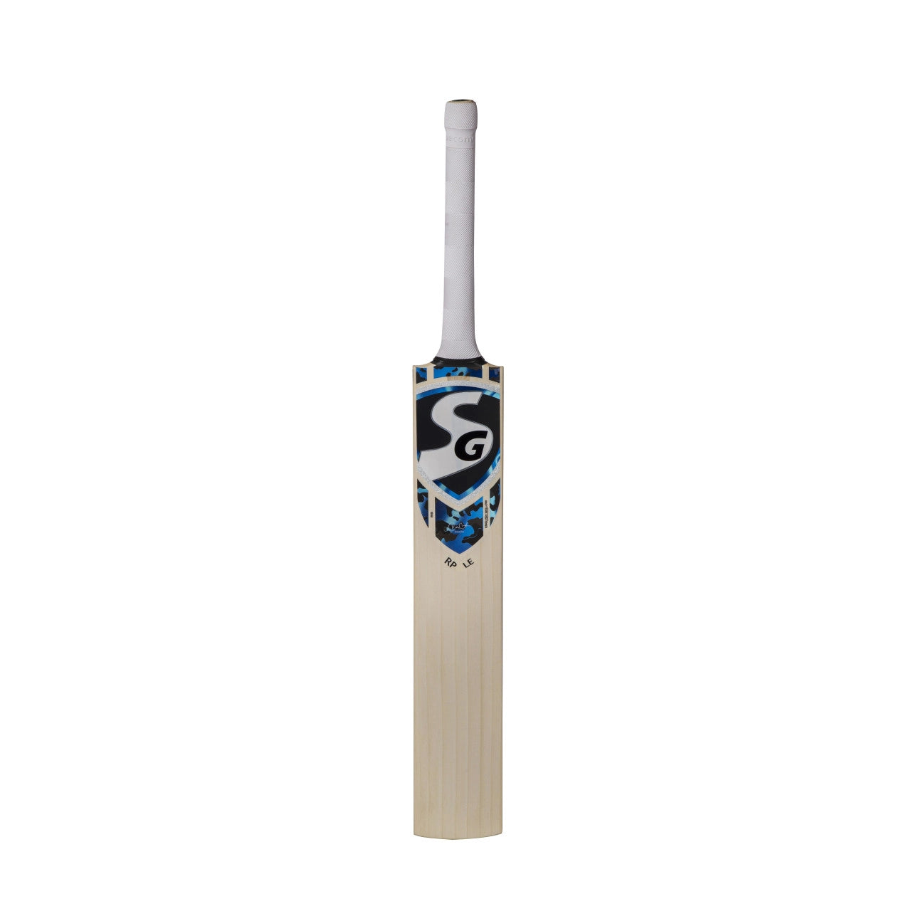 Finest Grade 1 English Willow Cricket Bat - Full Length: Full-length view of the bat, measuring approximately 85.7 cm (33.7 inches), ideal for players 15 years and older, with a height of 171 cm (5'6") and above.
