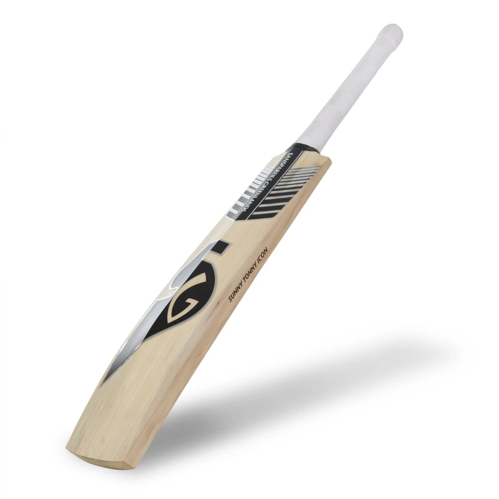 SG Sunny Tonny Icon Black SH-Finest English willow Cricket Bat (Leather Ball)
